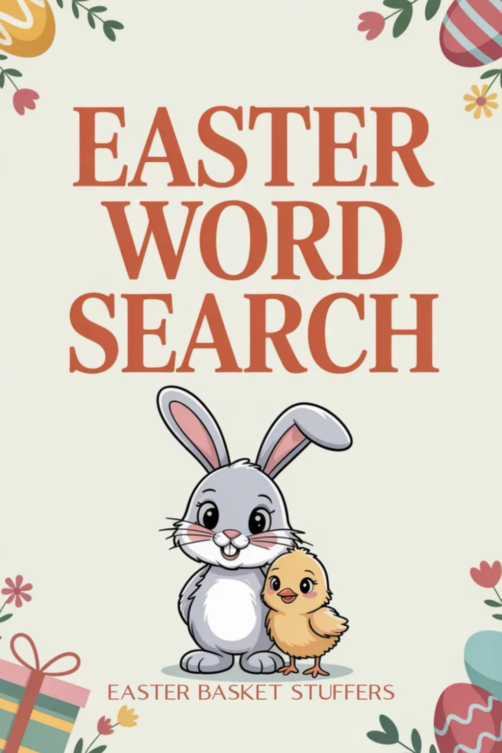 Easter Basket Stuffers: Word Search: Puzzle Book with Over 1000 Themed Words for Teens, Adults, and Seniors