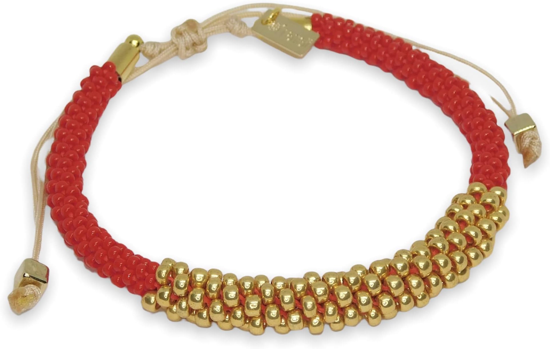 Franeli Handmade Kumihimo Beaded Bracelet