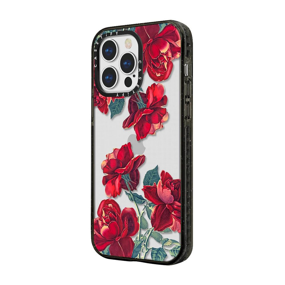 Amazon.co.jp: CASETiFY インパクトケース iPhone 13 Pro - Red Roses 