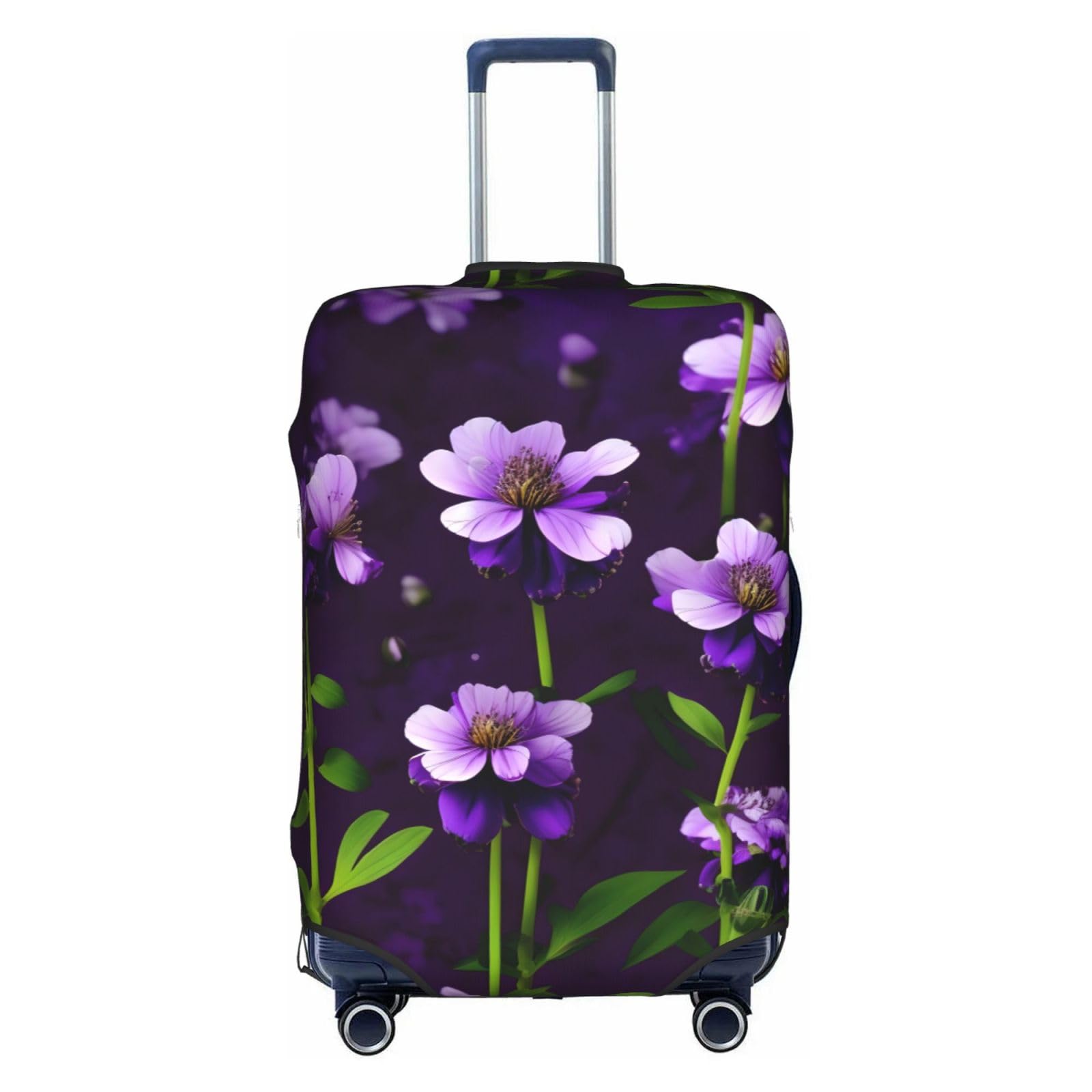 Housse de valise lavable polyester blanc taille L pour éviter les rayures en soute - 8