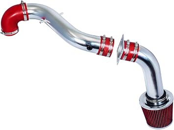 RSG Cold Air Intake Kit with RED Filter Compatible For 98-03 Escort ZX2 Zetec 2.0L L4