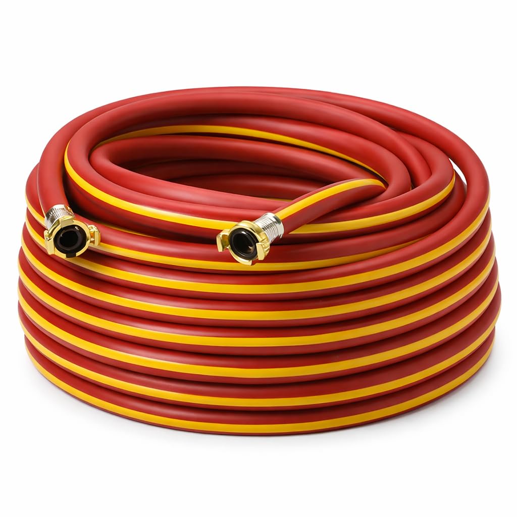 Tubo Acqua 19x26 mm 40 metri con Attacchi GEKA, Tubo per Intonacatrice Alta Resistenza, Tubazione Professionale per Impianti Edili