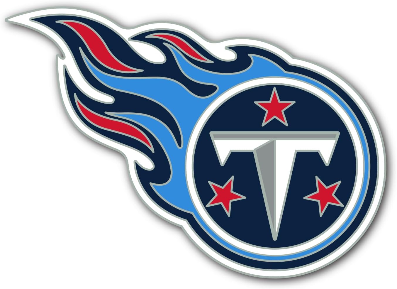 Tennessee Titans Logo Lapel Pin – Official NFL Team Pin Badge, Football Fan Accessory for Hats, Jackets & Bags