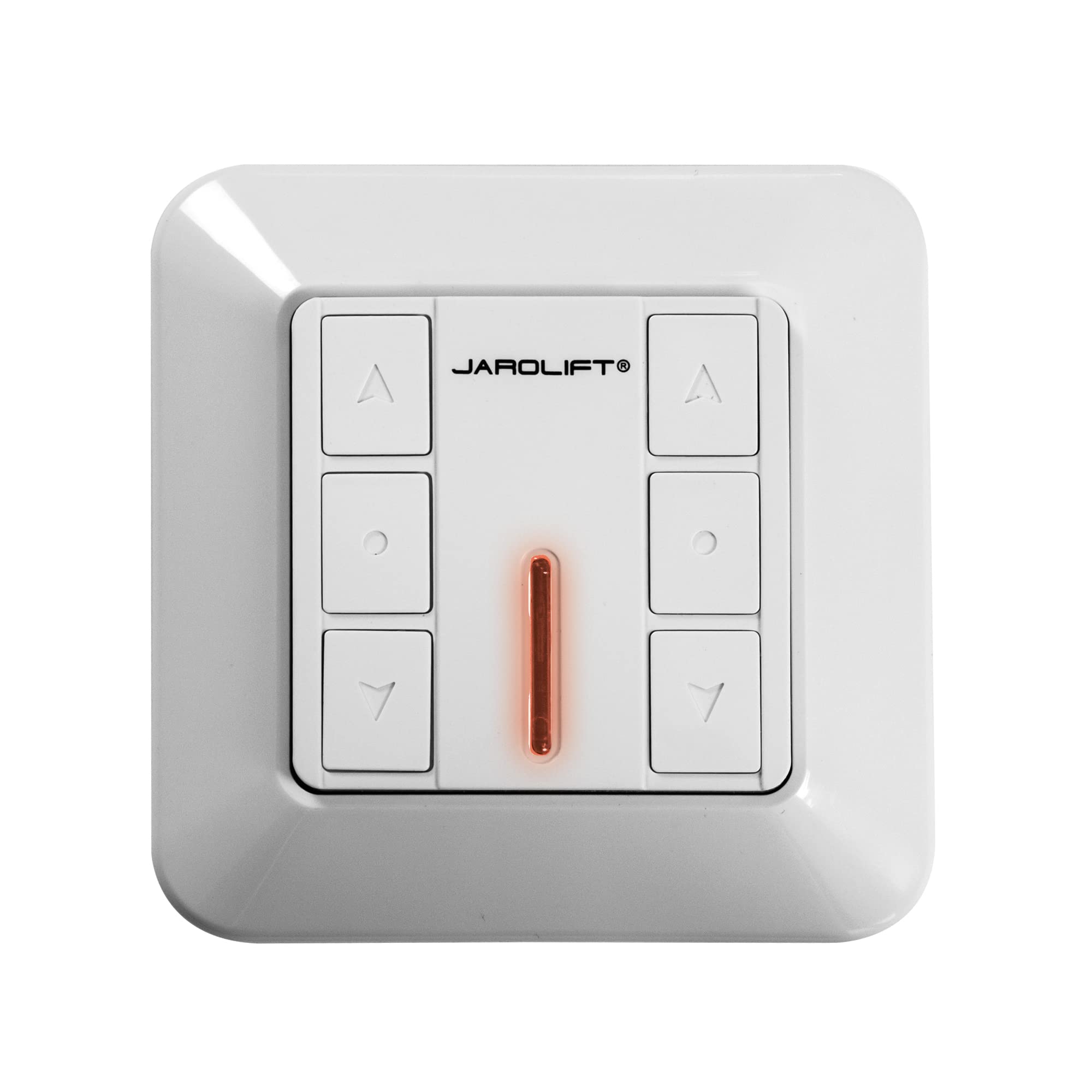 jarolift Transmisor de Pared de 2 Canales TDRC 02W para Motores Radio TDEF y Motores Tubulares con Receptor de Radio jarolift, 433,92 MHz