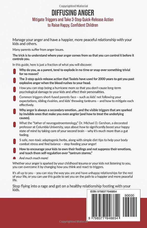 Miniatura 2 de Diffusing Anger Anger Management for Parents Mitigate Triggers and Take 3-Step Quick-Release Action to Raise Happy, Confident Children (Harmony at