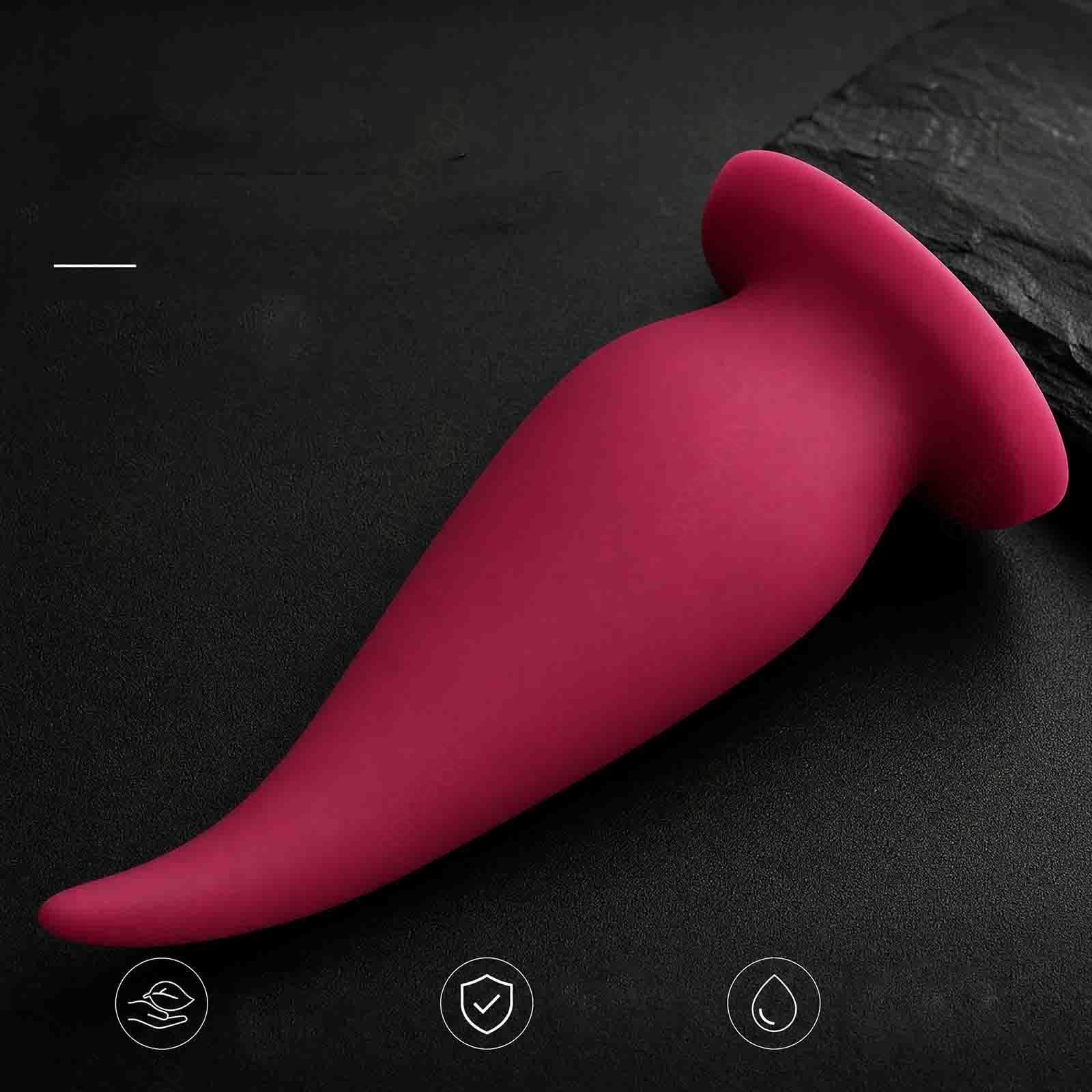 Plug Anale-dilatatore Grande Plug Anale-dilatatore Uomo Xxl,#1-XL | Butt Plg Plug Anale-dilatatore Donna Dilatatore Ano Uomo Per Silicone Con Ventosa Dildo Anale Anali Buttplug Dilatatori,#1-XL