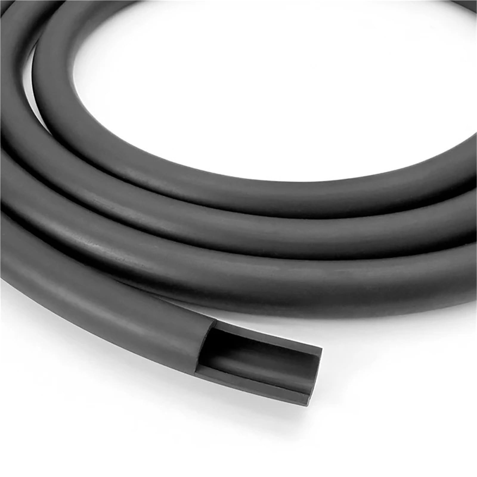 Rubber Tubing 1PCS Black FKM Vitons Petrol Diesel Hose ID 2/3/4/6/8/10/12mm Corrosion Resistant Anti-Tear Temp Heavy Duty Tube Hose(1M_OD 10XID 7MM)