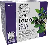 Leão Chá Frutas E Flores - Amora Mirtilo E Baunilha 10 Sachês
