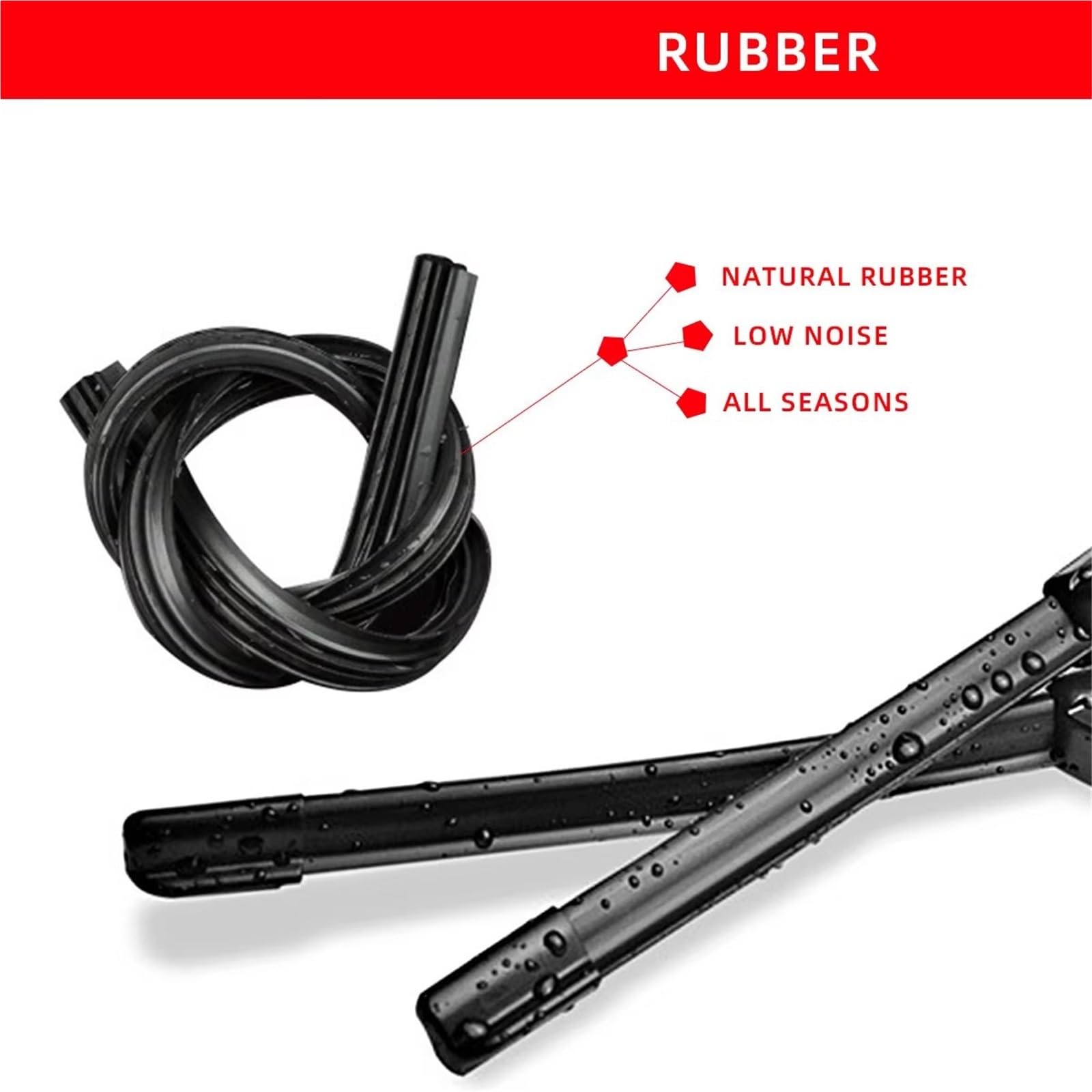 Tergilunotto Rear 1 2 3 4 6 Pezzi Spazzole Tergicristallo Anteriori E Posteriori Per Auto Accessori Per TOYOTA Per RAV4 XA50 2019 2020 2021 Tergicristallo(6 Piece)