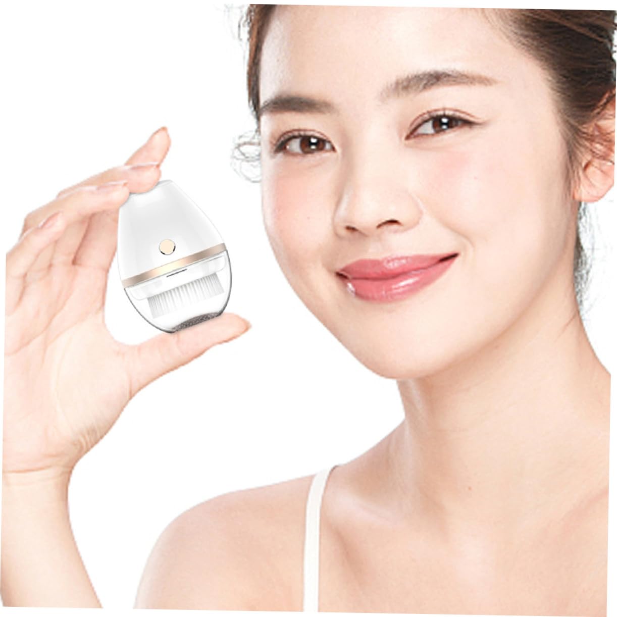 Cepillo Eléctrico de Limpieza Facial 300mah Abs Blanco Portátil