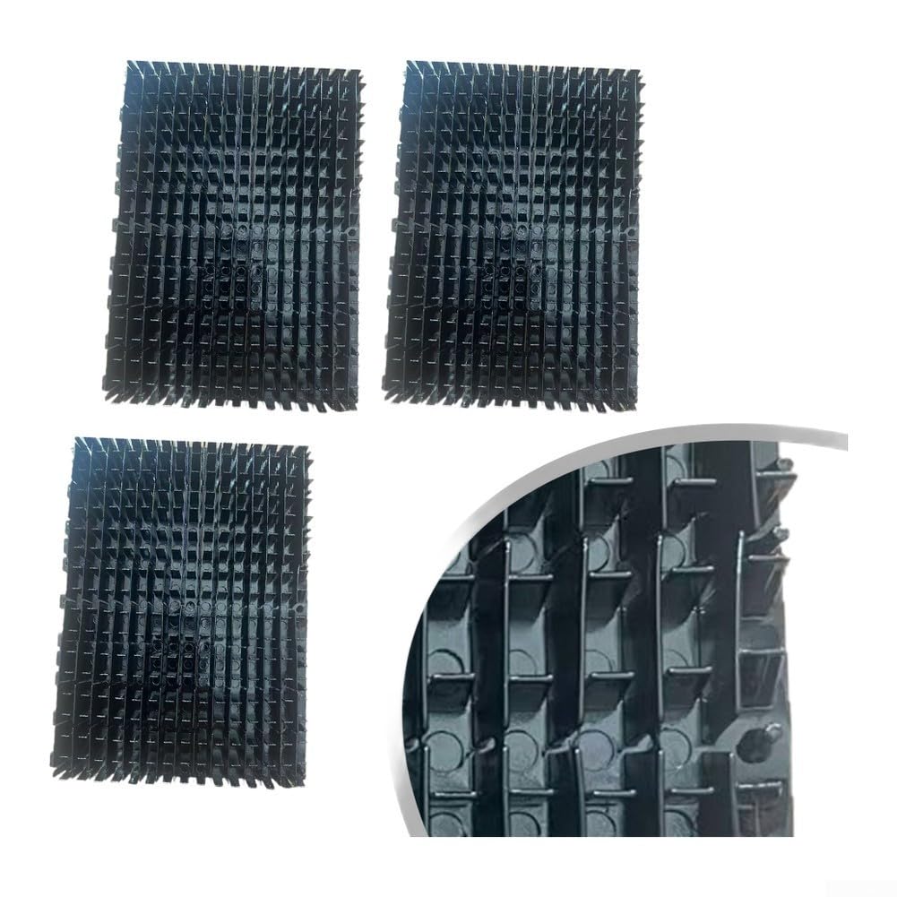 Cepillo de Rodillo RCX26008, Compatible con limpiadores de Piscina Hayward RC9740 RC9742 RC9956CC RC9965CC, Robot de Piscina de Repuesto (2 Piezas)