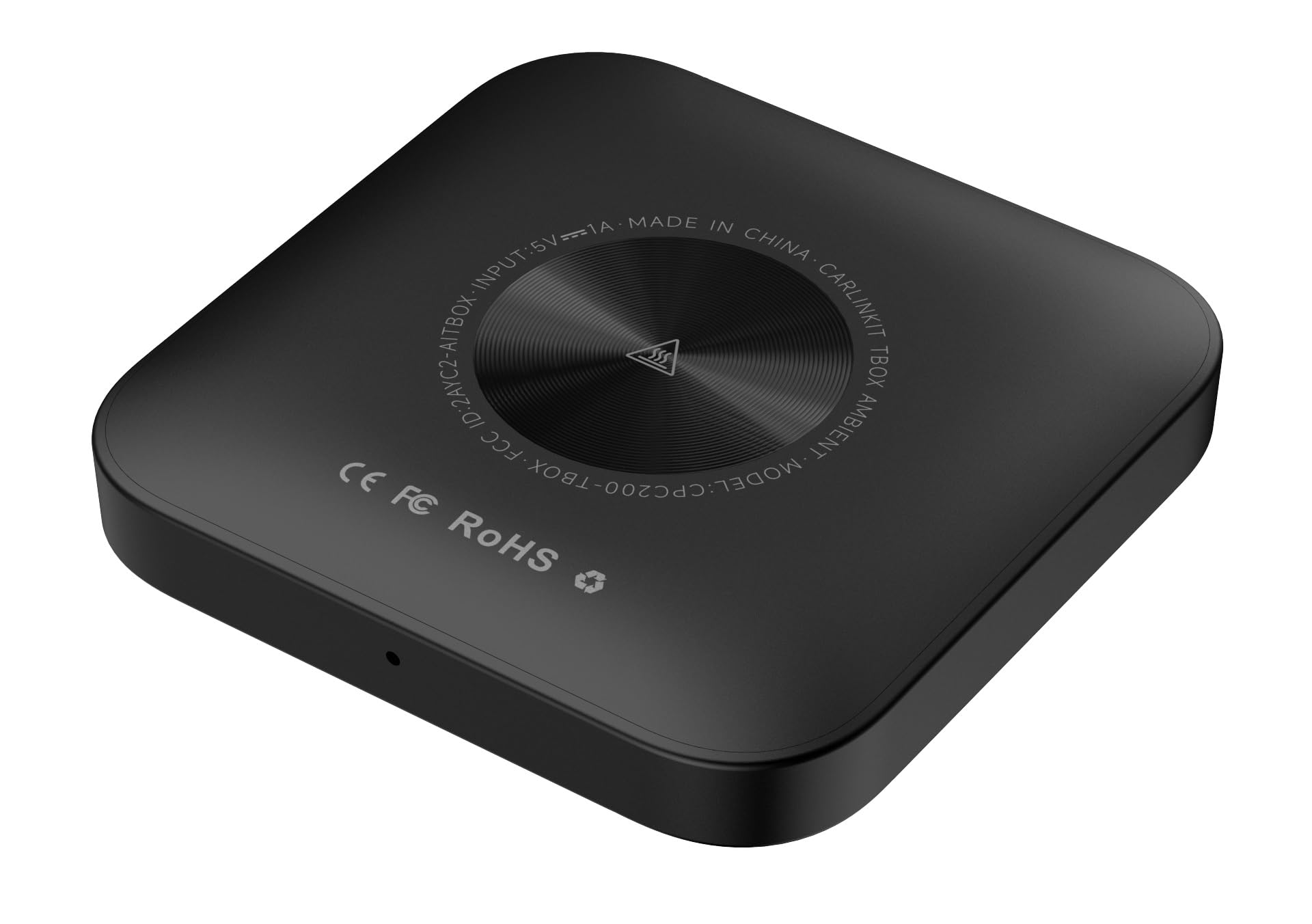 Carlinkit TBOX PLUS LED bezprzewodowy adapter Apple Carplay/Android Auto (czarny)