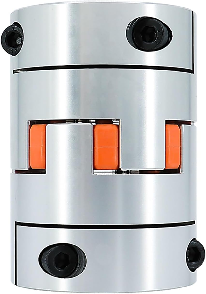 D35L50 3Jaw Couplers Flexible Star Elastic Shaft Coupling 8mm to 20mm(8x14)