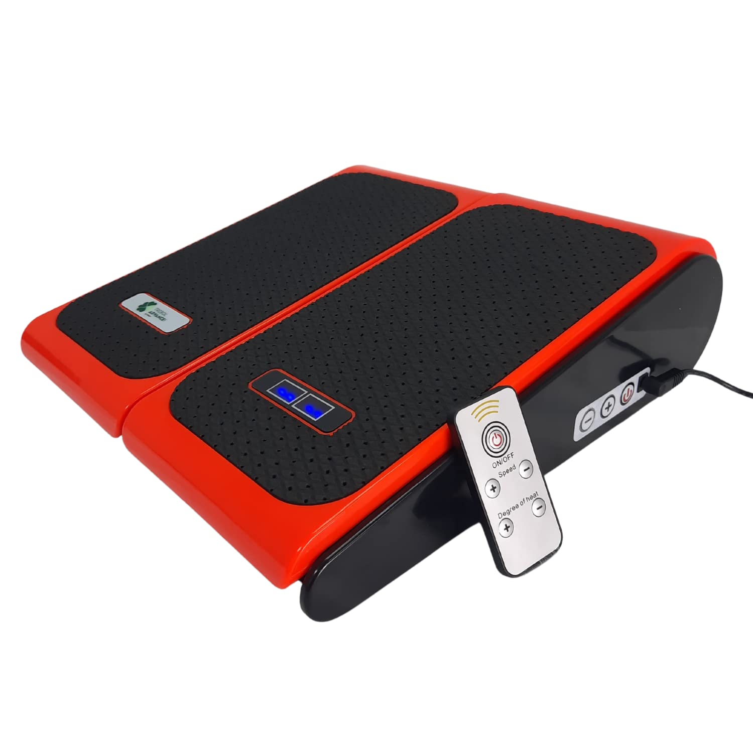 Masajeador de pies y piernas con Vibración y Calor mando a distancia, gimnasia pasiva