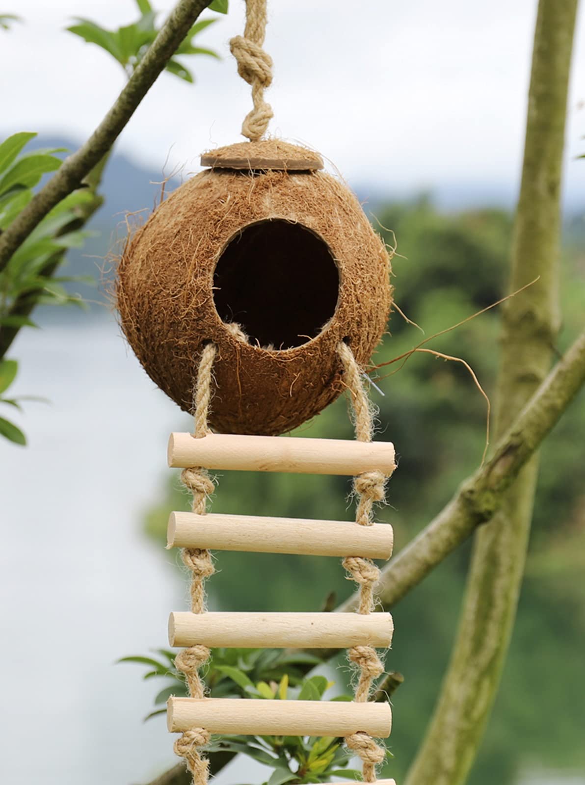 Coco Bird Nest voor kooi, vogelnesthuis, Coco Husk nesthuis voor vogels