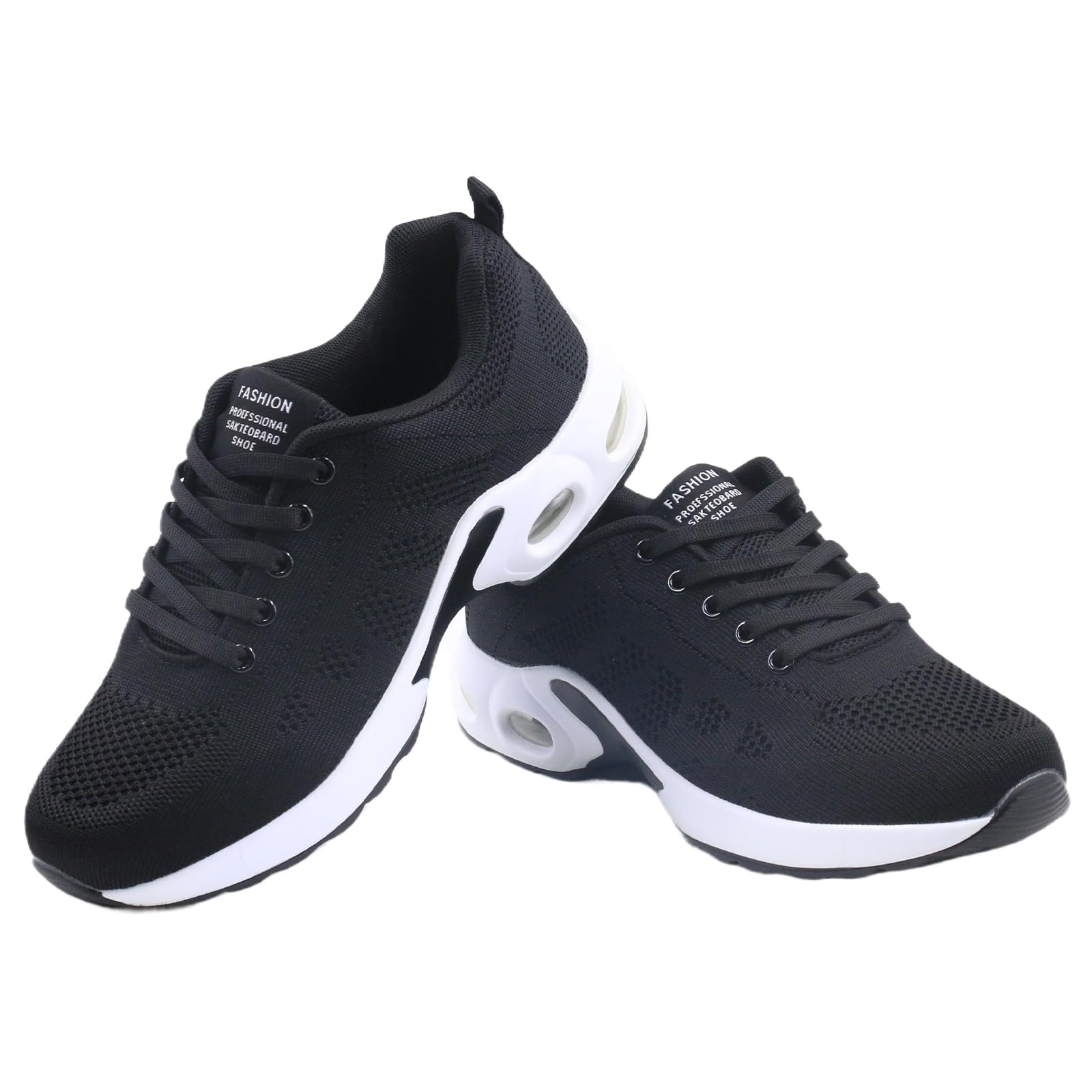 AioTio Spazierschuhe Damen rutschfest Sportlich Turnschuhe Dämpfungs-plattform Modische mesh Leicht Fußgewölbestütze Freizeitschuhe
