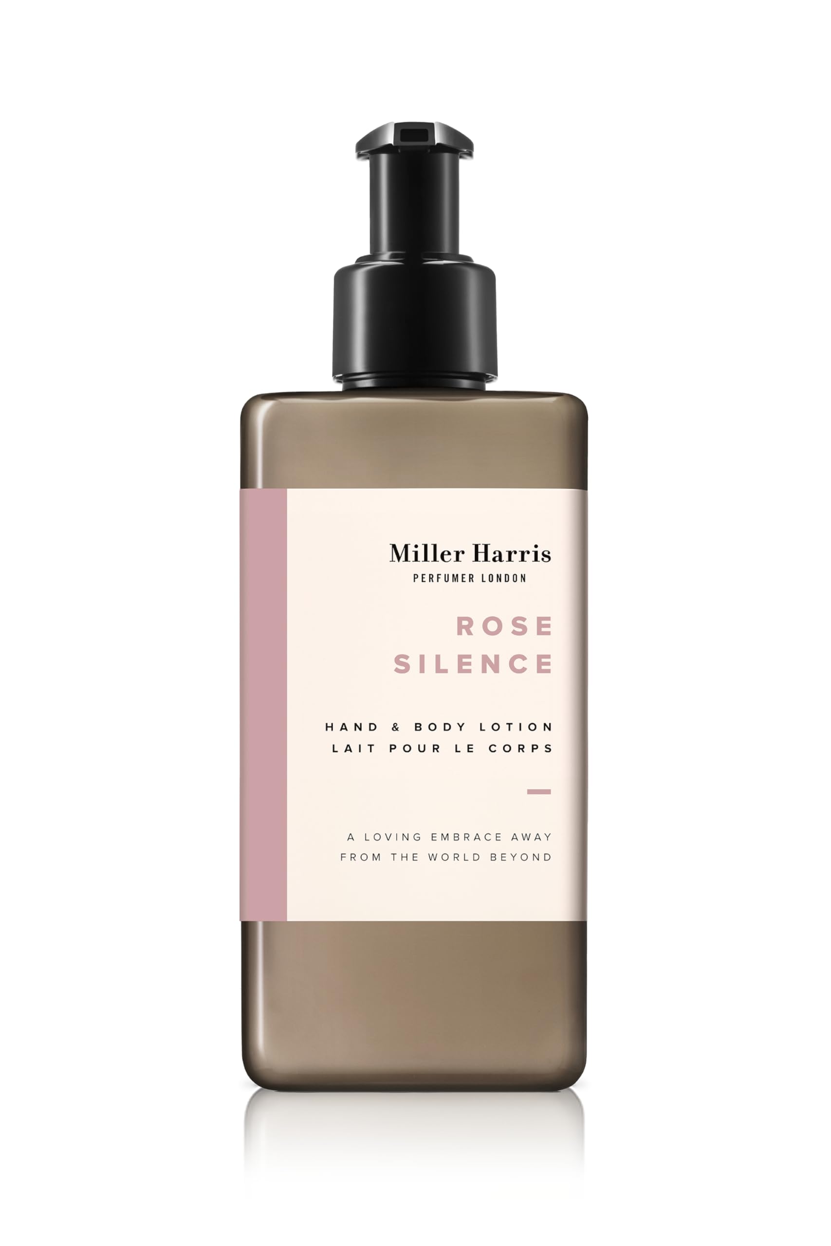 Rose Silence Hand and Body Lotion 300ml – Shea Butter, Argan Oil, Glycerin, Aloe Vera & Vitamin B5 | Soft & Delicate Rose Scent for Gentle Cleansing