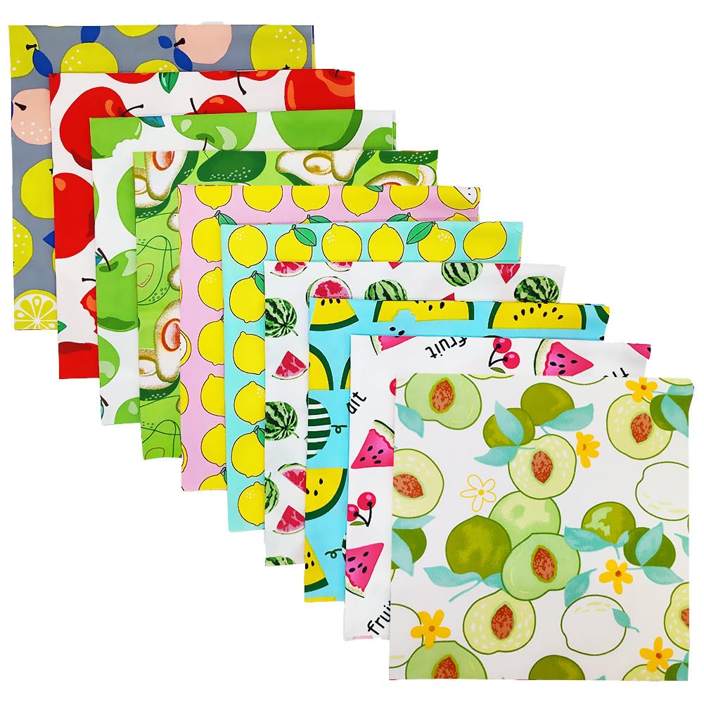 Qimicody cotton fabric squares