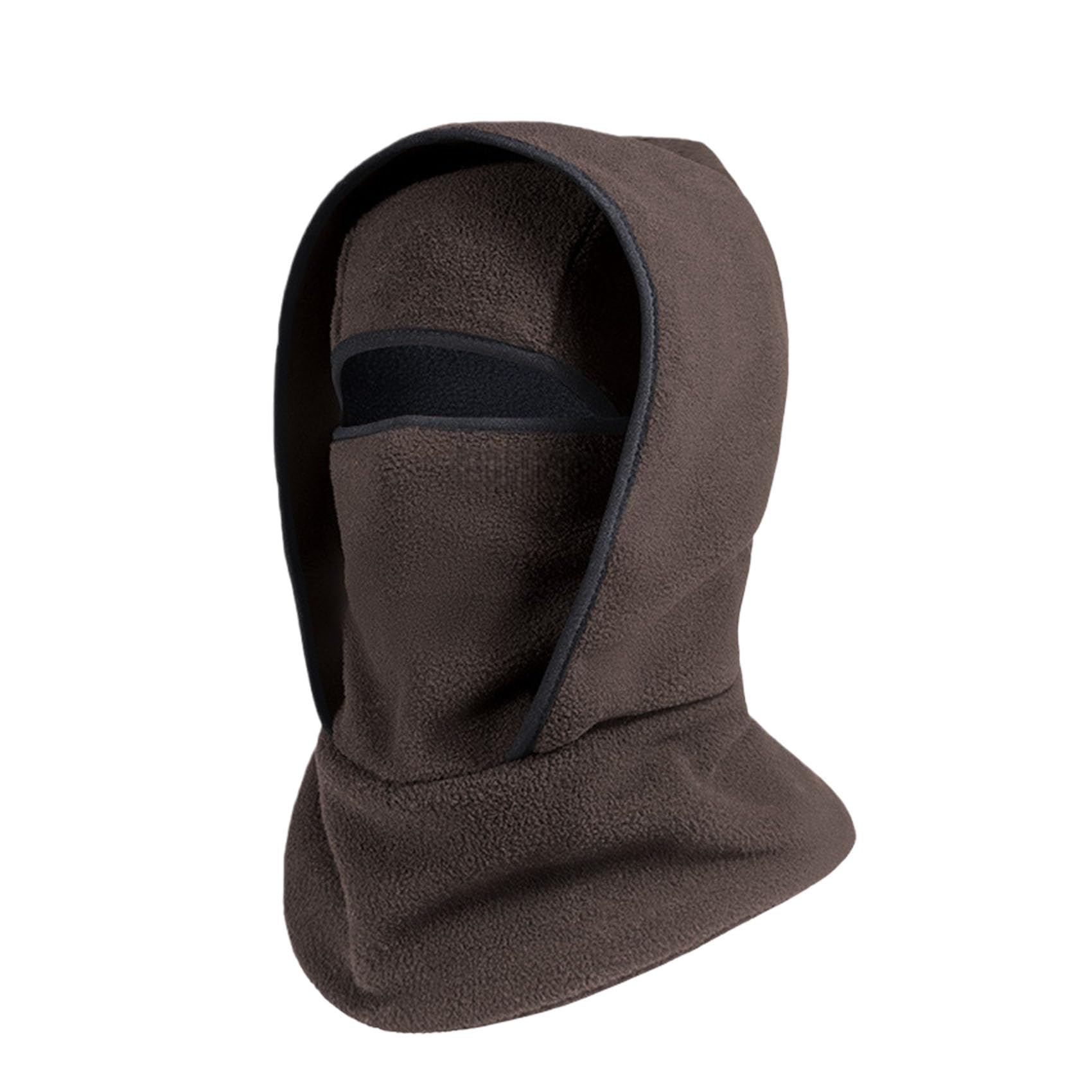 Jeeeun Unisex Coffee 3-In-1 Thermal Ski Mask & Neck Warmer – Windproof Winter Hat For Cycling & Outdoor Sports (Coffee)
