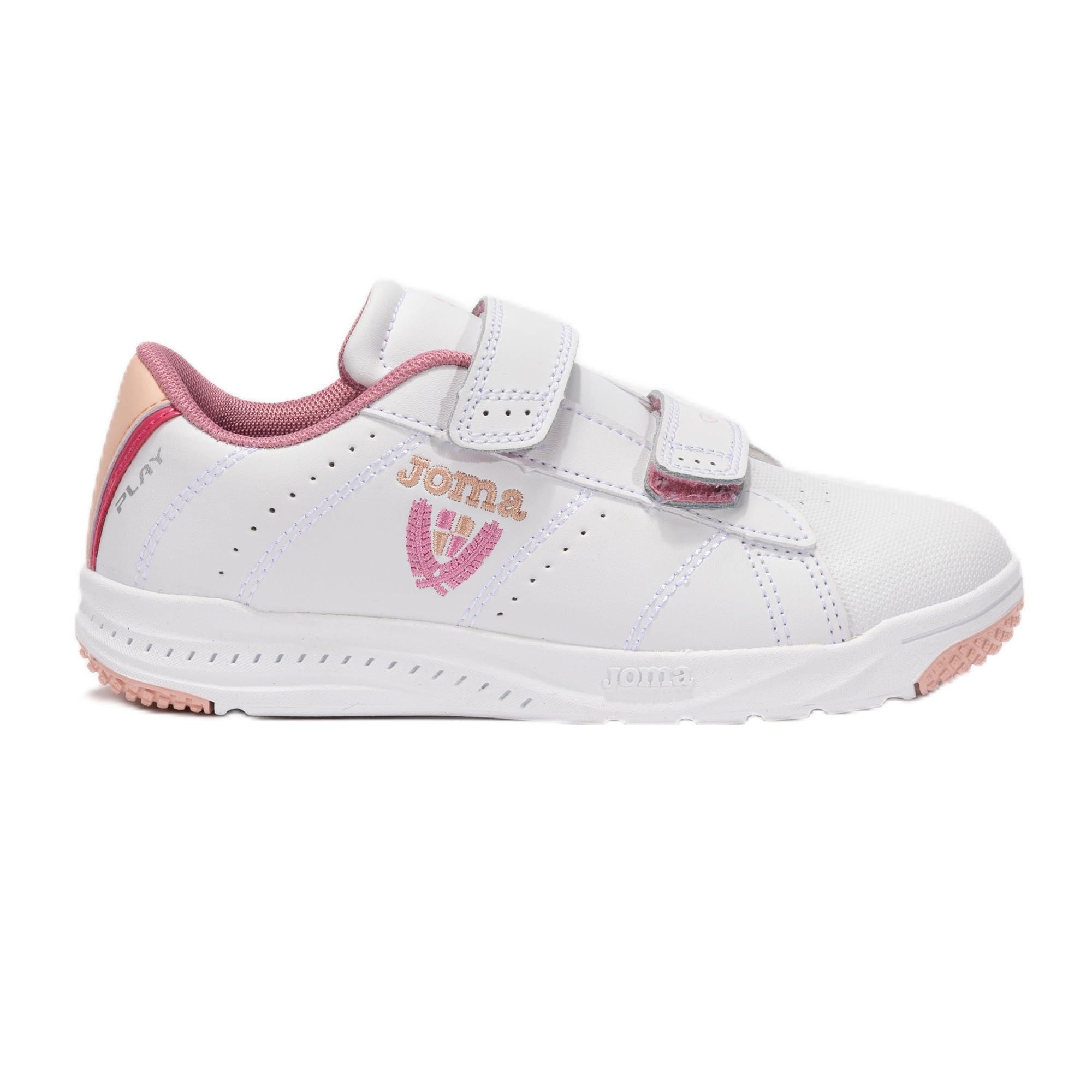 Joma Weiß Rosa W.play Jr 2529 Blanco Sneaker, Weiß/Rosa, 30 Eu