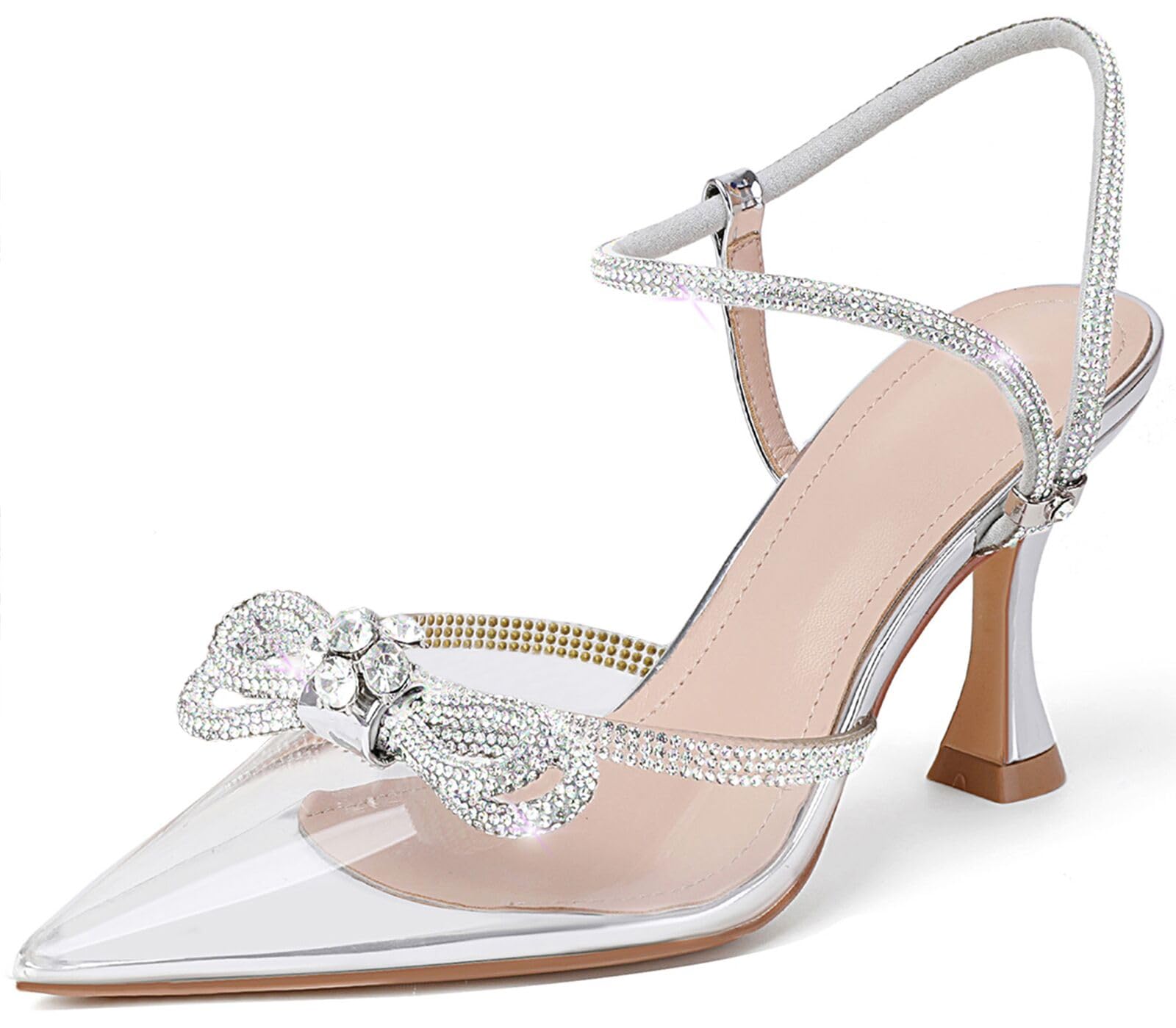 Kitten Heel Sandals Clear Low Pumps Clear Pumps Low Heel Sale