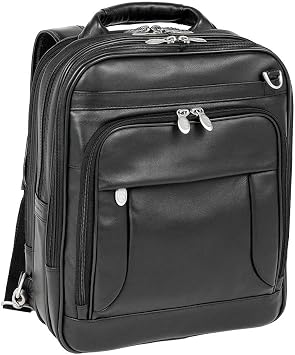 McKlein LINCOLN PARK, 15" Backpack Laptop Briefcase, Laptop & Tablet, Travel Business Backpack & Cross-Body, Dual Compartment Laptop/Computer & Tablet Backpack Bag Case