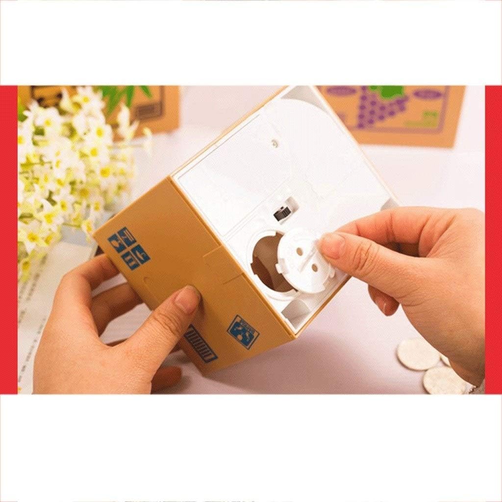 貯金箱、貯蓄コイン銀行、子供のための貯金箱、お金を盗む猫の貯金箱、プラスチックの貯金箱、クリエイティブな子供の大人の貯金箱、預け入れ  Amazon.co.jp: 貯金箱、貯蓄コイン銀行、子供のための貯金箱、お金を盗む猫の貯金箱、プラスチックの貯金箱、クリエイティブな ...