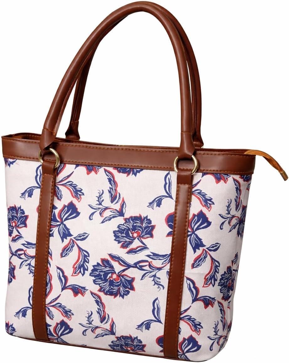 Tote Bags for Women – Medium Top Handle Satchel Purse, Work Office Shoulder Handbag with Laptop Compartment