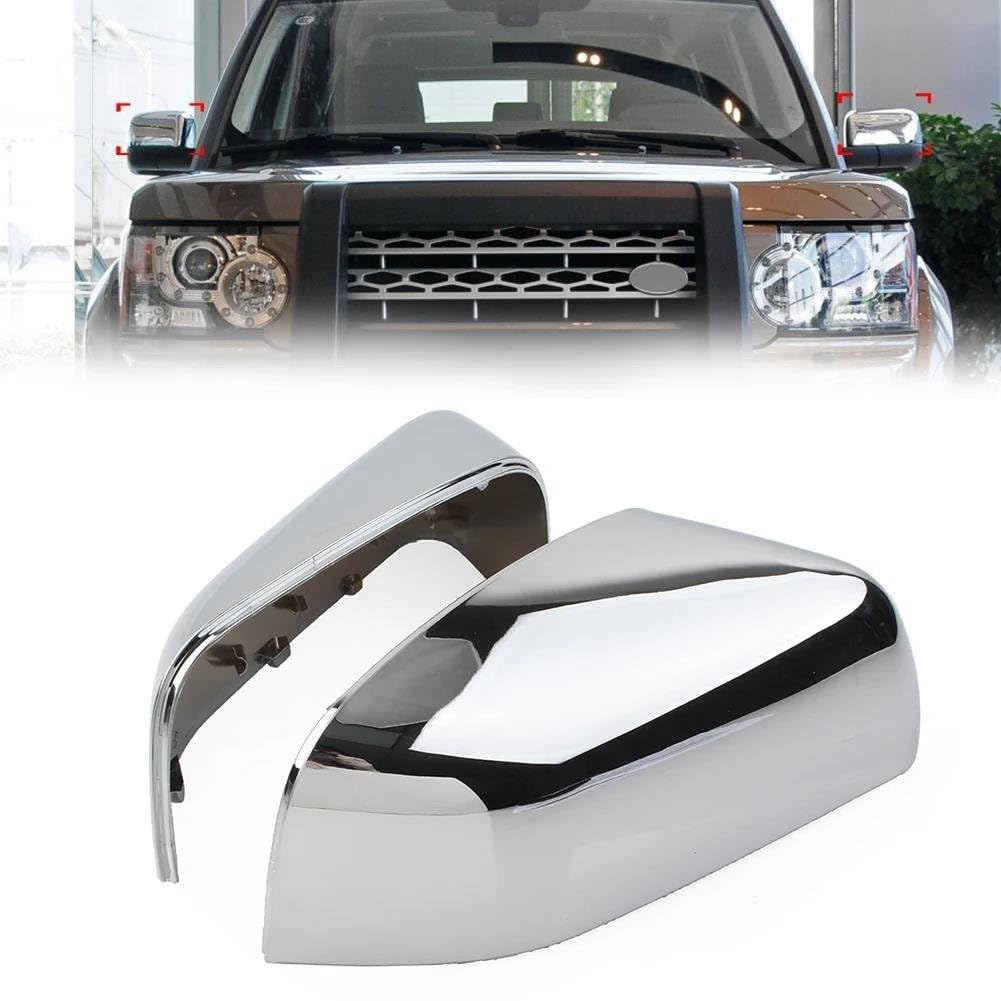 Dla Land Dla Rover LR4 LR2 Freelander 2 Dla Range Rover Sport LR019962 1 Szt. Chromowana Osłona Lusterka Wstecznego Samochodu Lewa/prawa Osłona Lusterka Wstecznego(J prawo)