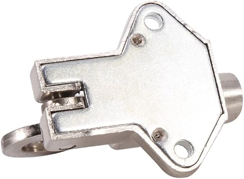 Miniatura 9 de Watris Veiyi Pestillo con resorte, cierre automático de perno de carga de resorte, anillo de tracción de cierre automático, cerradura de puerta de