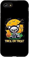 Vista 31 de iPhone 12 mini Pig Skeleton Trick Or Treat Halloween Costume Case