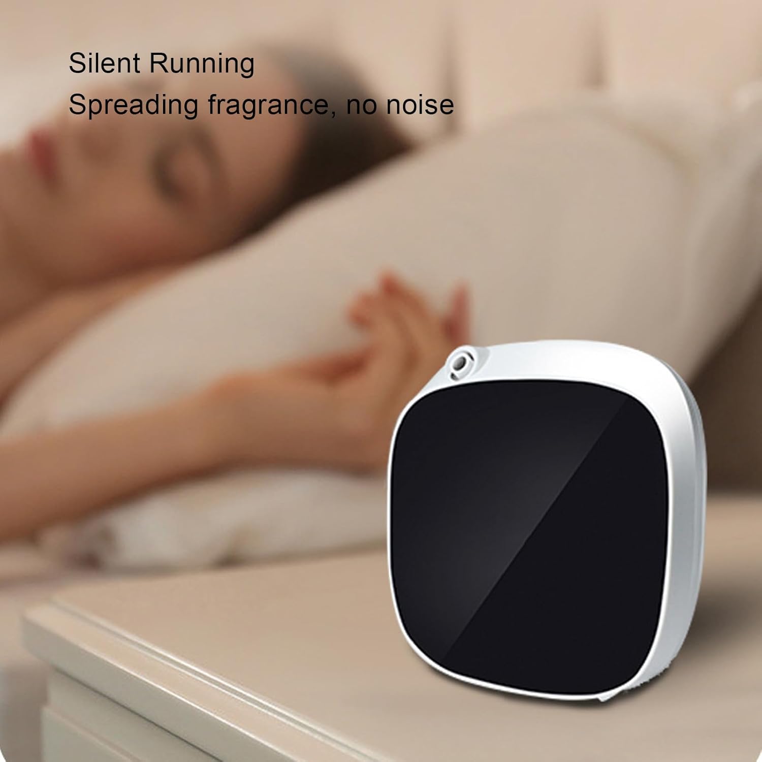 Automatic Scent Diffuser, Adjustable Amount Fragrance Machine for Great Fragrance Distribution Compatible with a Wide Range of Fragrance Oils for Home and Hotel Room