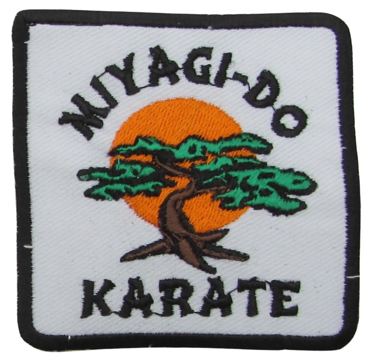 Square Badge v2 Miyagi do Karate Cobra Kai Karate Kid Cloth Badge Patch 3inch Square Badge