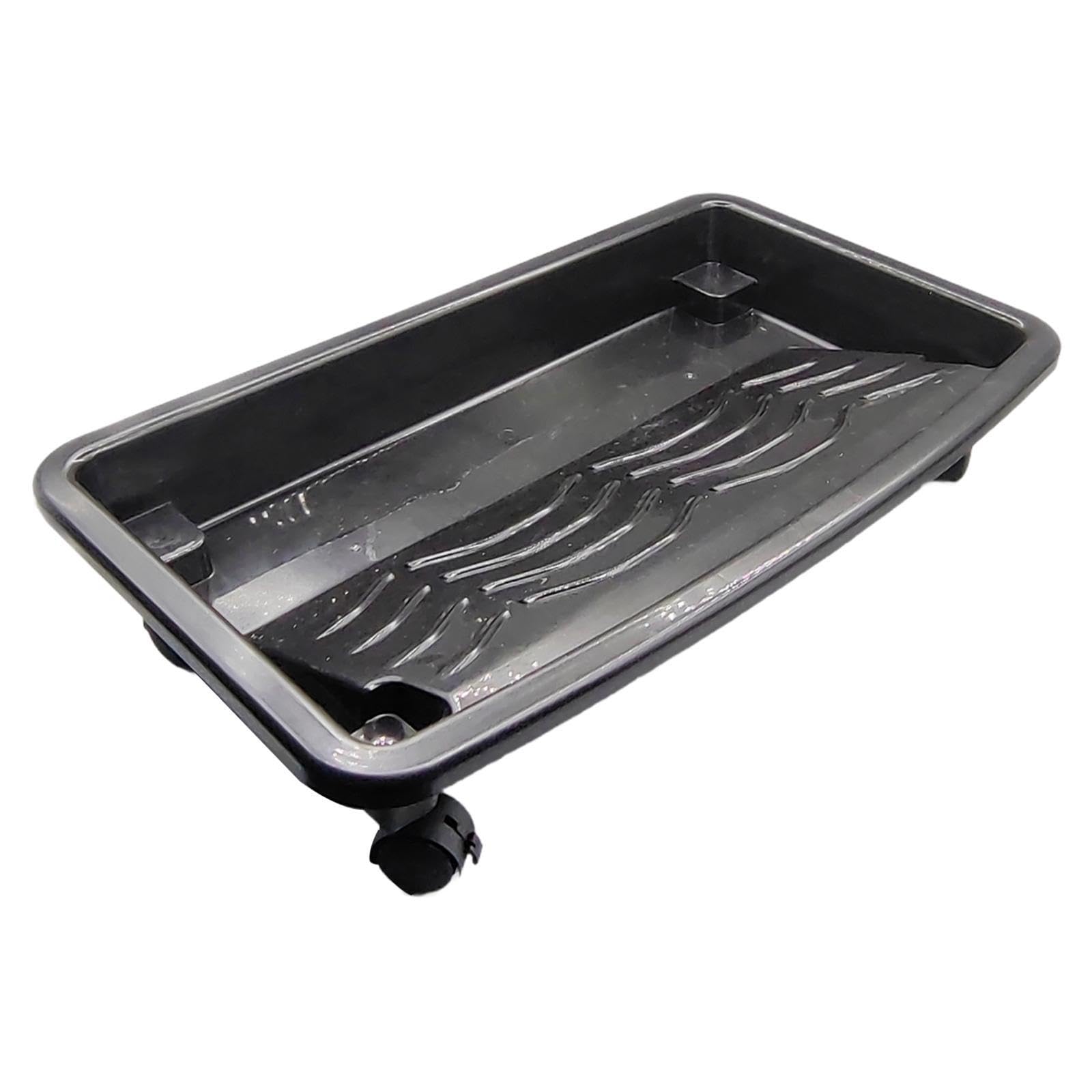 Bac à peinture multifonctionnel avec porte-rouleau et porte-pinceaux : outil pratique pour les travaux de bricolage et de rénovation. Bac à peinture pour intérieure,