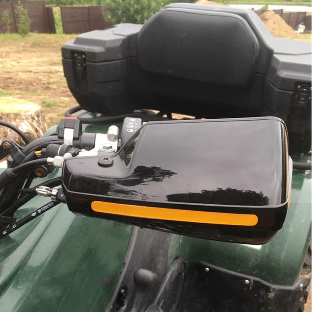 Hand Guards Wind Cold Protector, Motorcycle Handguard Windshield Deflectors, 7/8" Handlebar Handguard Handle Protector, Bike Handguard Wind Guard - Clear