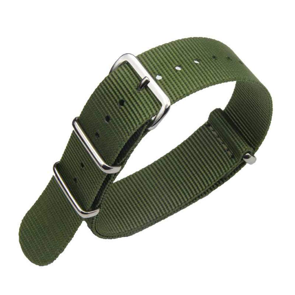 Cinturini per orologi in nylon Stile Nato Scelta di colore, lunghezza e larghezza 16mm 18mm 20mm 22mm 24mm Cinturini balistici di ricambio per uomo Donna
