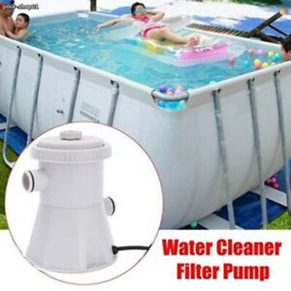 110/220/240V Elettrico Filtro Piscina Pompe per sopra Terra Piscine Acqua Circolazione Pulizia Strumento - EU