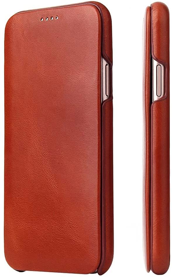 Funda iPhone 13 Pro Max cuero a prueba de golpes transpirable SCHIK