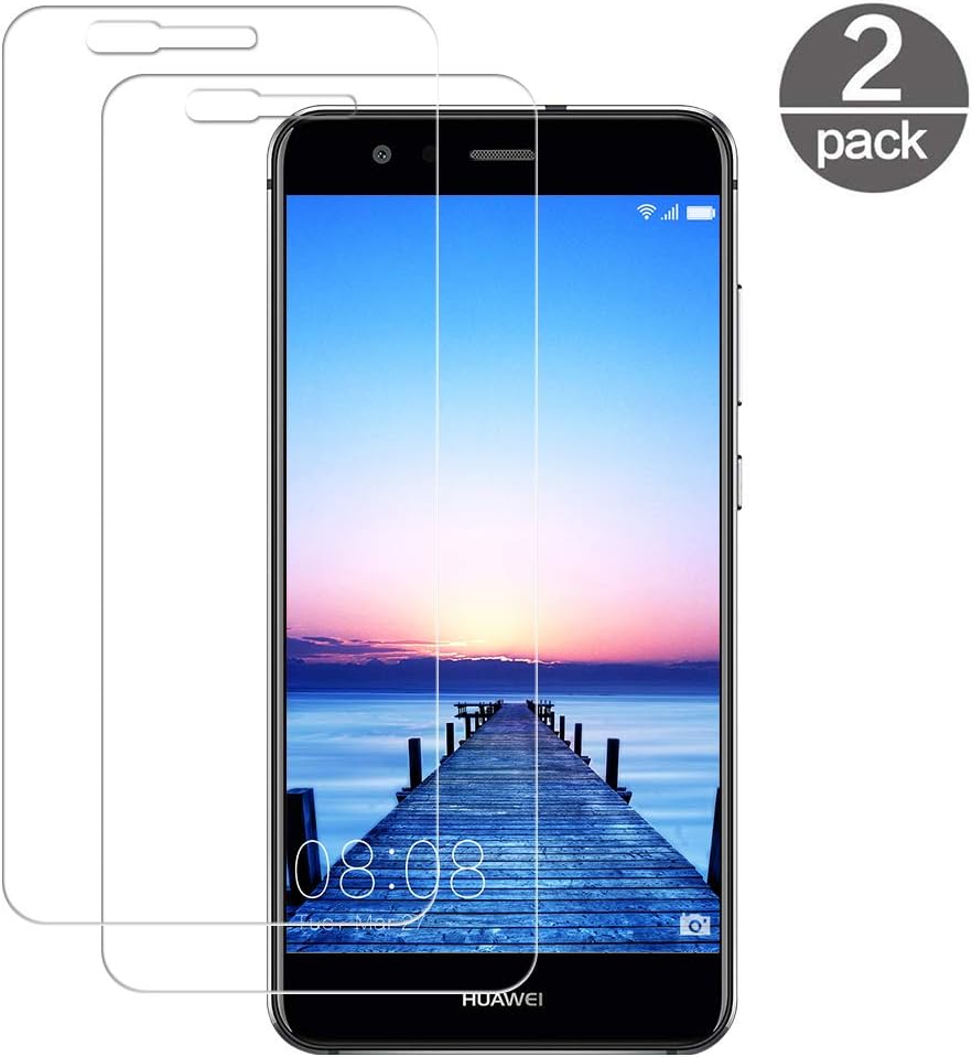 Vkaiy for Huawei P10 Lite Screen Protector, Huawei P10 Lite Tempered Glass Screen Protector [2 Pack][0.33mm][ 3D Touch] [9H Hardness] Glass Screen Protector for Huawei P10 Lite