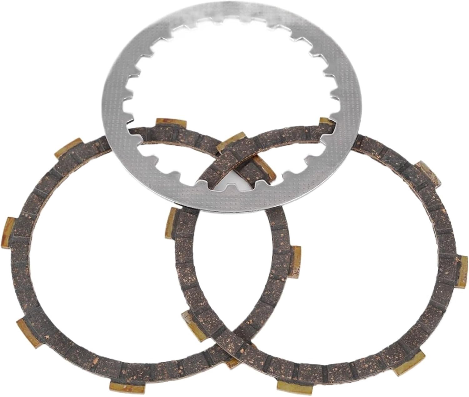 Clutch Plate Friction Disc Plates Compatible With YAMA DT50 RD50 RX50 YSR50 YB50 QA50 QB50 JT1 JT2 FS1 TY50M DT RD RX YSR YB QA QB 50