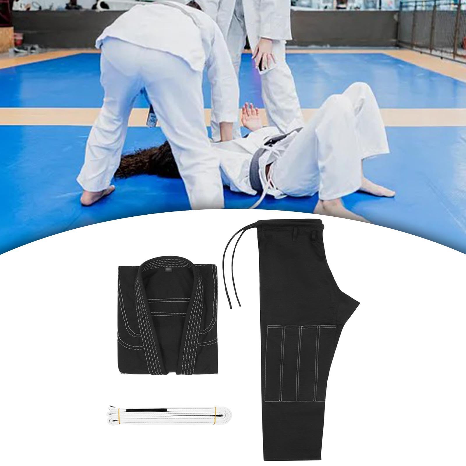 Traje brasileño Jiu Jitsu Gi deportivo cómodo kimono de torneo resistente al desgaste