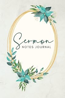 Independently published Sermon Notes Journal for Women: Remembering the Message and Capturing Your Spiritual Journey