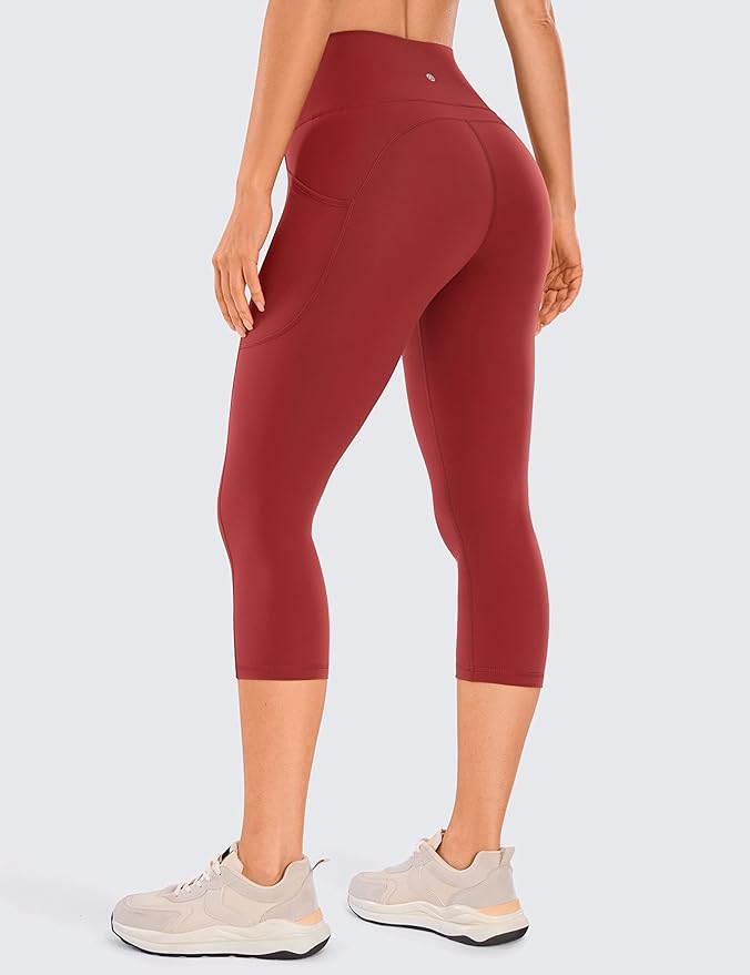 Leggings Yoga CRZ YOGA Donna - Brushed Naked Feeling, Vita Alta, Opaco - Foto 8