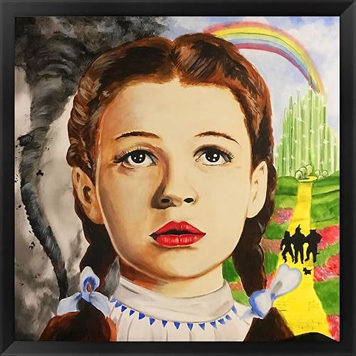 Buyartforless IF EDC389 12x12 1.25 Black Wall Art, Brown