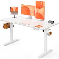 ErGear Scrivania Regolabile in Altezza da Ufficio, 120x60cm