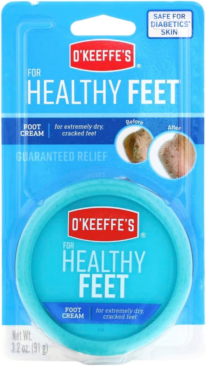 Amazon.co.jp O'Keeffe's For Healthy Feet Daily Foot Cream, 3.2oz by O