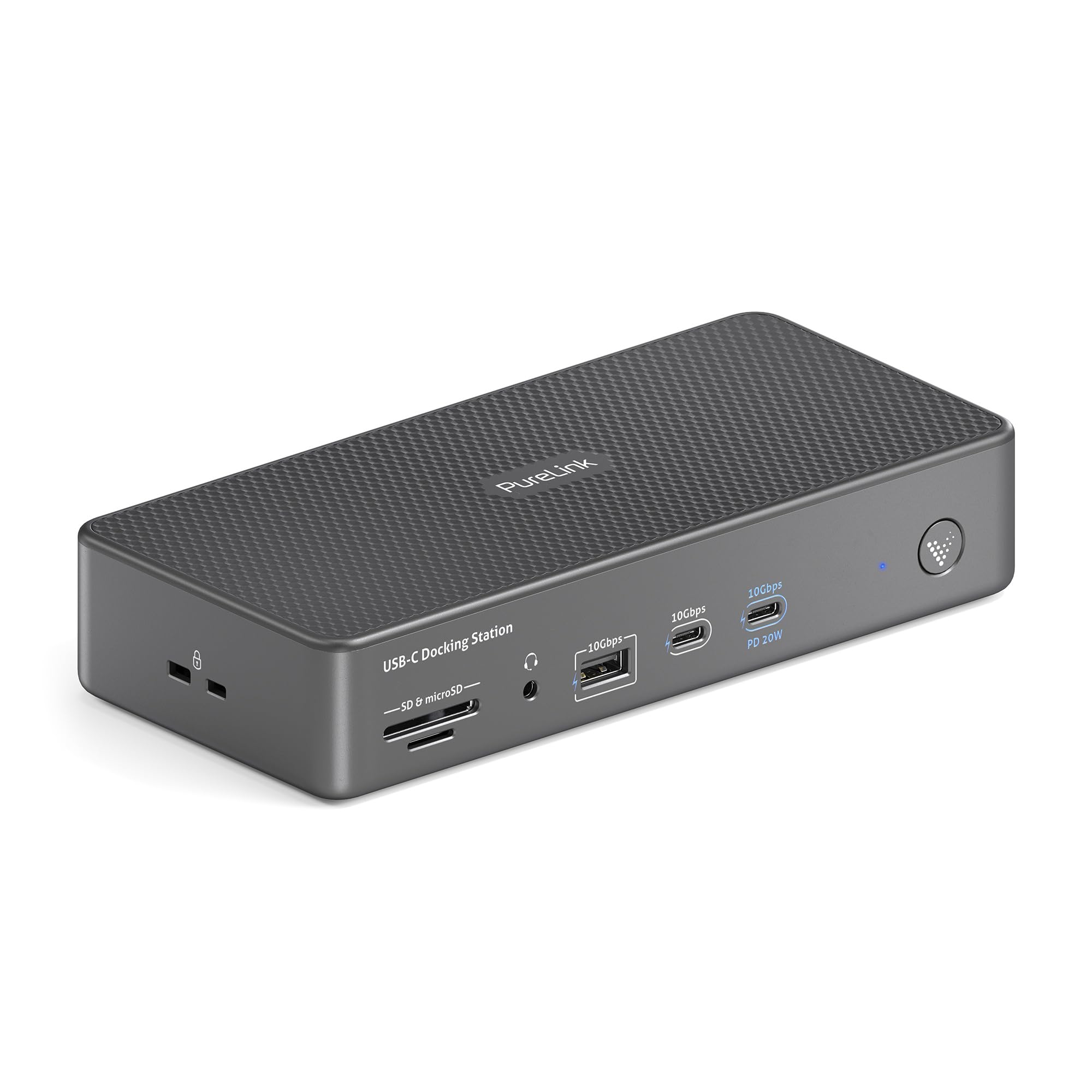 Vuelogic USB C Docking Station for 3 Monitors, 15-in-1 Multi