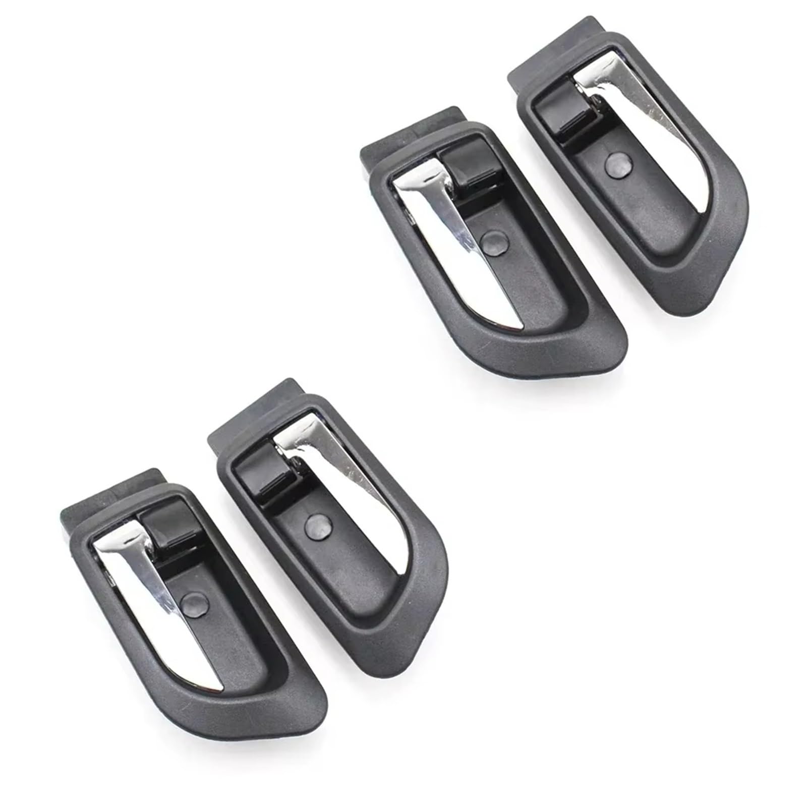 ZJYZYQ Interior Door Handle Side Car for Great-WALL for Hover for H5 for HAVAL for H3 for for GWM for X200 Black Interior Door Handles Inner Inside Armest(4PCS)
