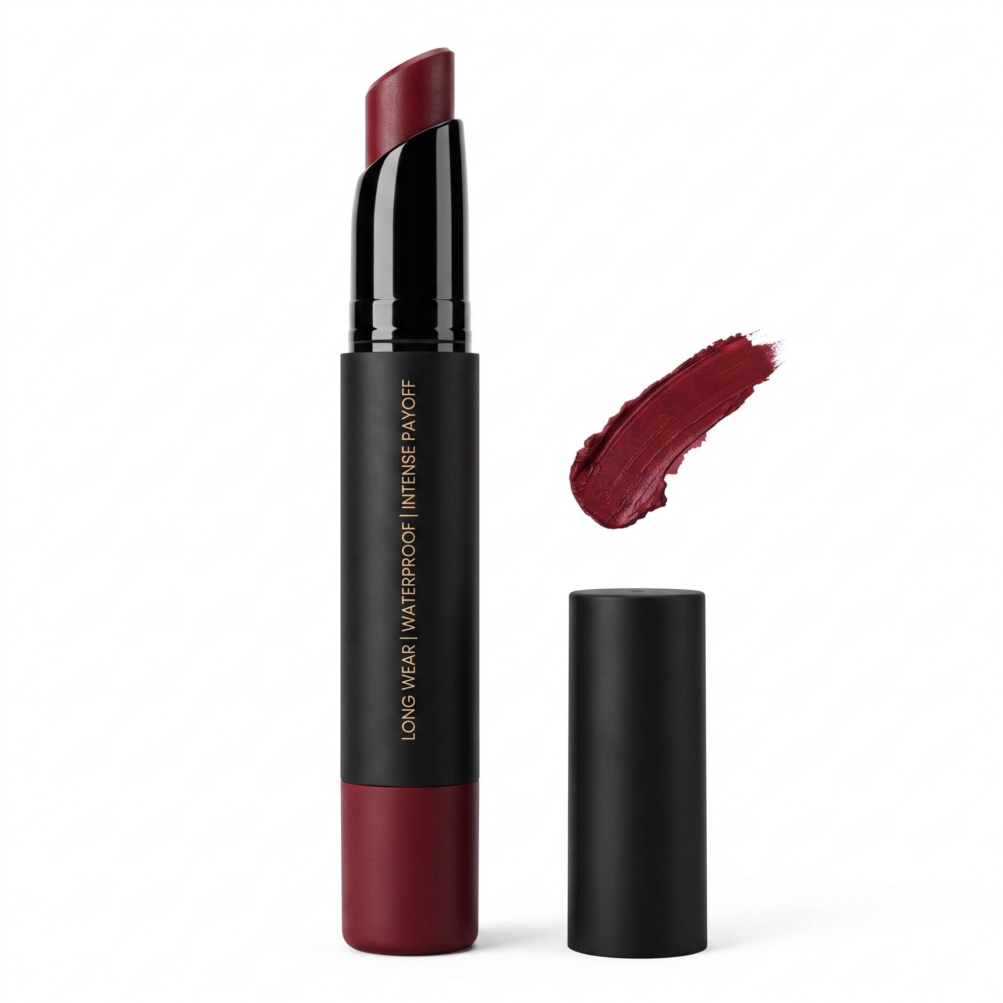 Matte Lipstick, Long Wear, Waterproof, Non Transfer Lipstick S405 | Long-Lasting Formula, Waterproof, Intense Colour Payoff, Matte Finish, Bullet Lip Colour-image-49