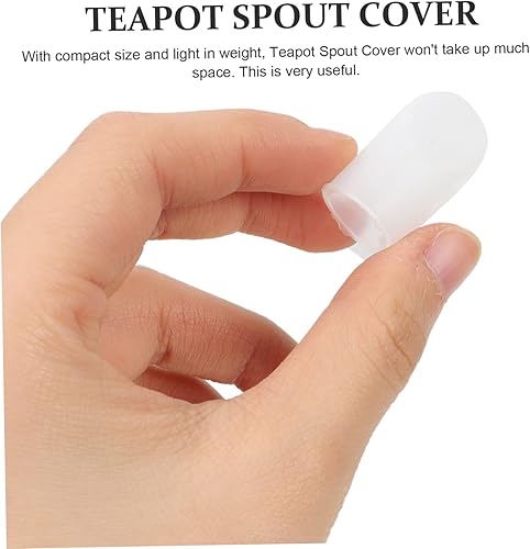 Miniatura 8 de Cabilock Fundas de silicona para tetera, paquete de 4 unidades, accesorios para tetera, corcho, resistentes al calor, fáciles de usar